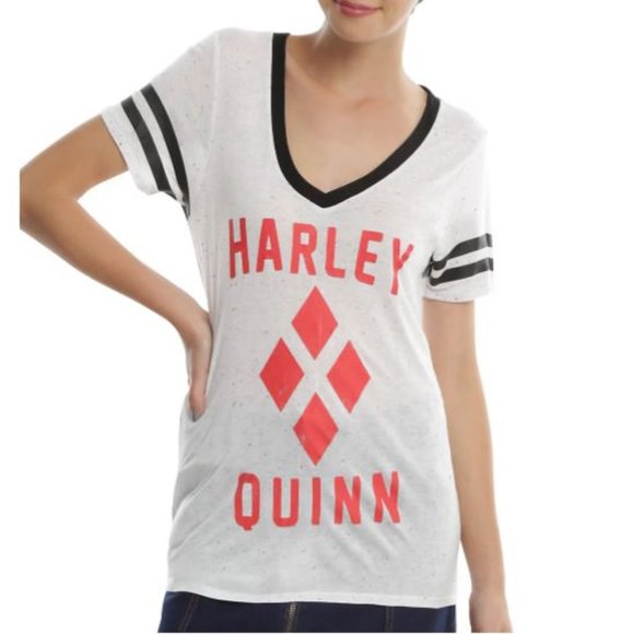 DC Comics Harley Quinn Space Dye Tee shirt - Picture 1 of 2
